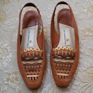 Liz Claiborne Flats Sandals Size 8M